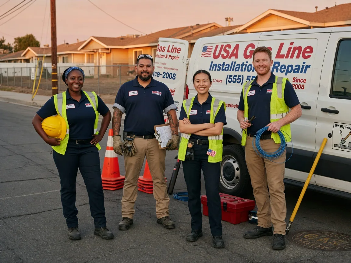 Gas Line Installation company in Riverton, IA